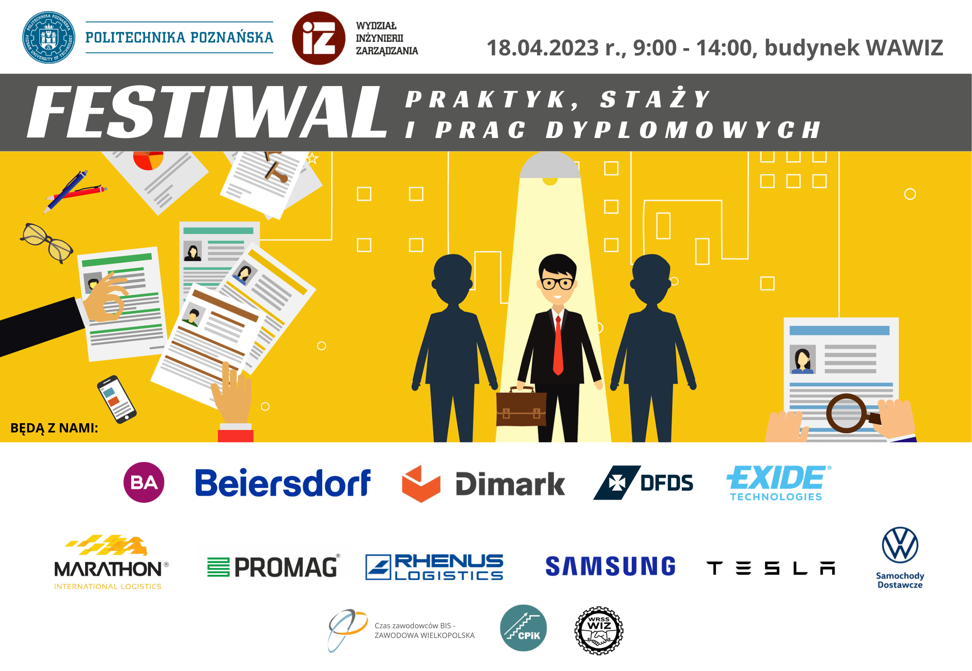 Festiwal praktyk Staży WIZ PP