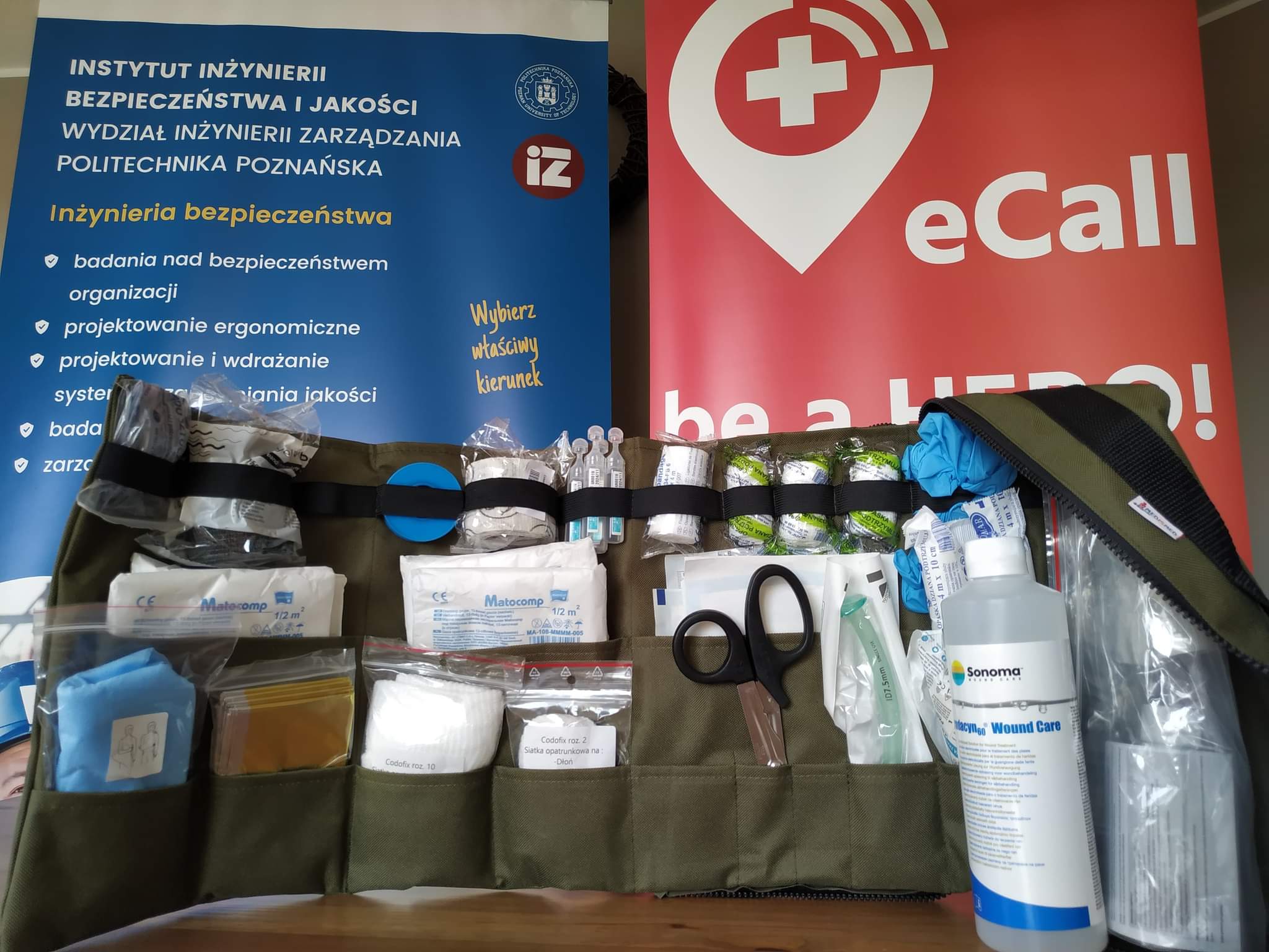 zawartość apteczki dla ratowników na Ukrainie