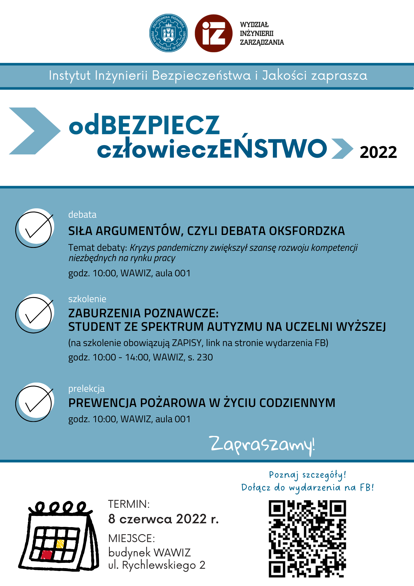 Odbezpiecz Człowieczeństwo - plakat