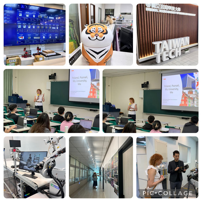 Galeria zdjęć z wizyty dr inż. Joanny Oleśków-Szłapki w National Taiwan University of Science and Technology w Tajpej