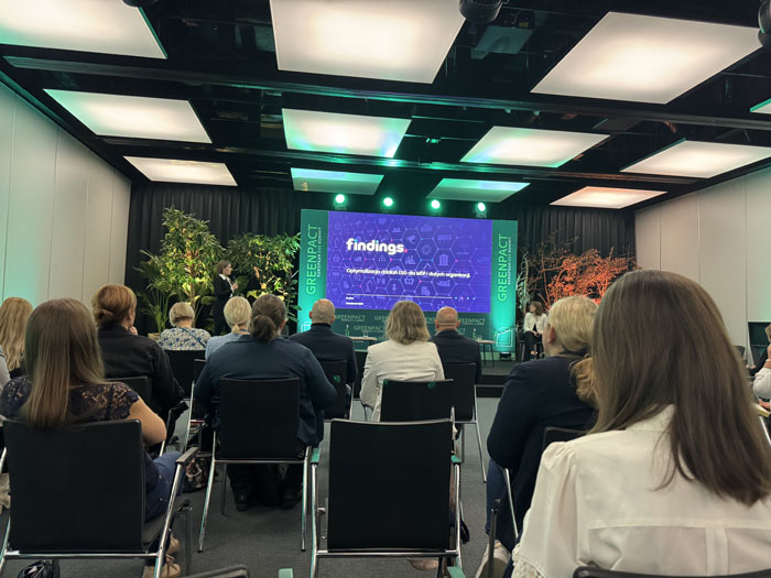 Zdjęcie wykonane podczas Kongresu GREENPACT European ESG Summit