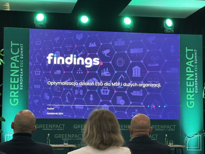 Zdjęcie wykonane podczas Kongresu GREENPACT European ESG Summit