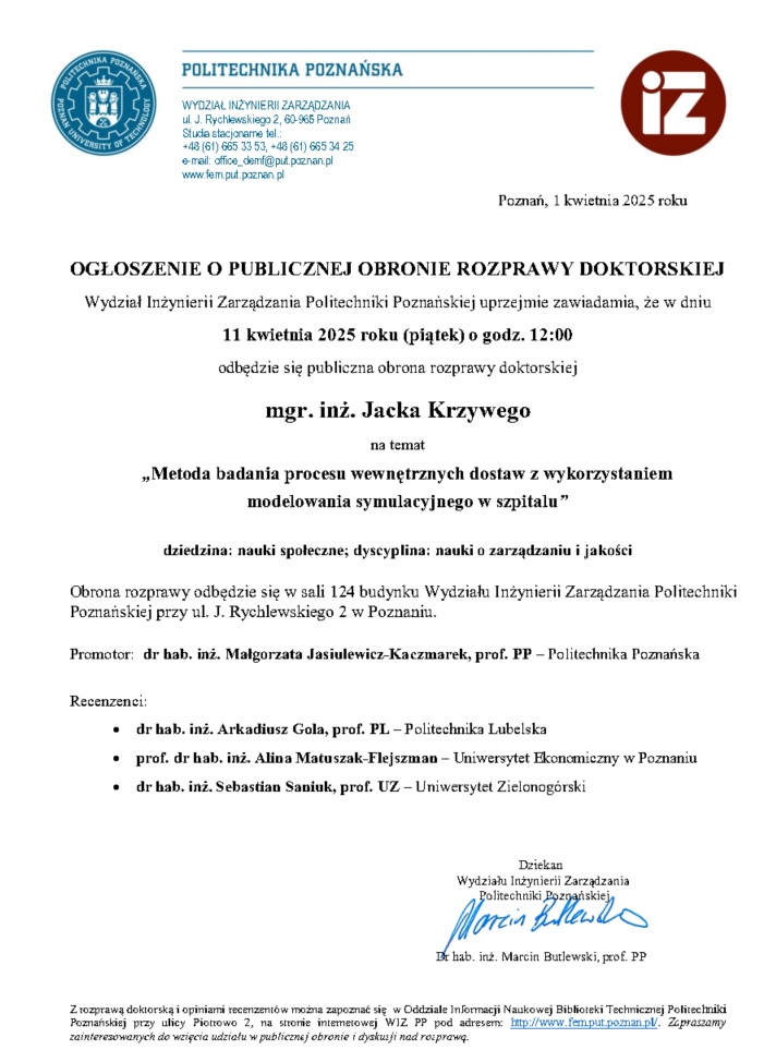 ogłoszenie