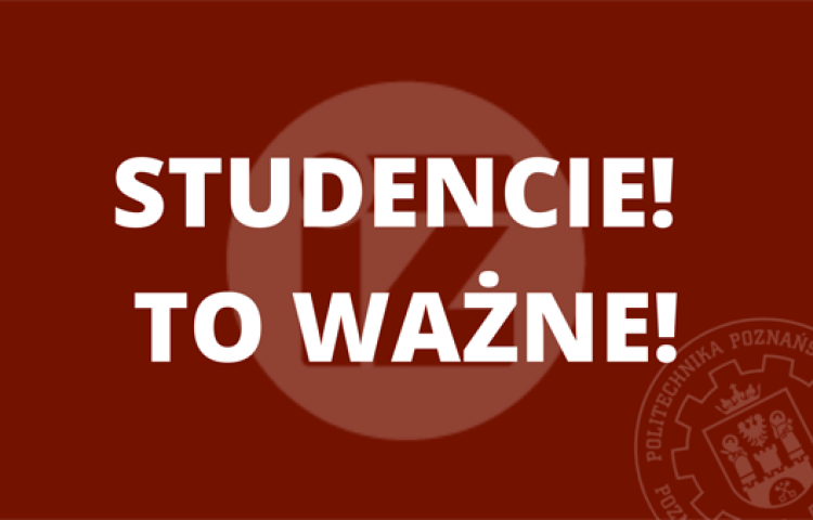 Grafika: Studencie TO Ważne