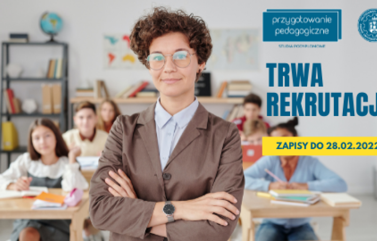 Przygotowanie pedagogiczne - rekrutacja na studia podyplomowe online