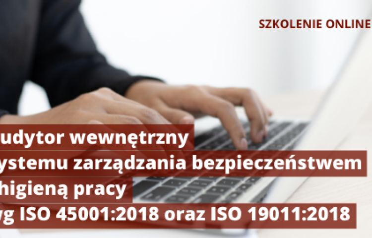 szkolenie AUDYTOR WEWNĘTRZNY