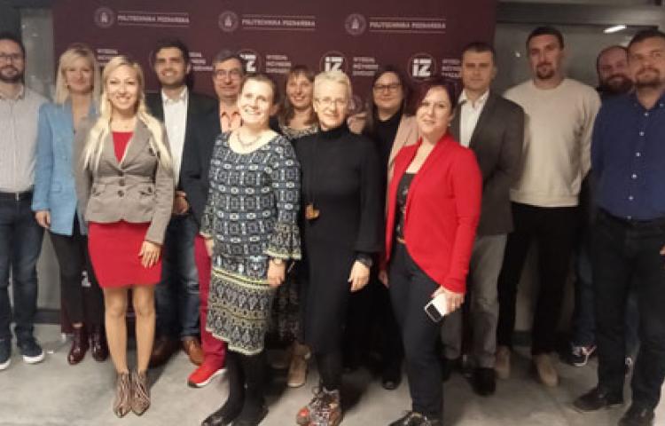 Meeting participants from the left:‪Dario Šebalj‬‬, Jelena Franjković, Rebeka Kovačič Lukman, Michał Adamczak, Piotr Cyplik, Katarzyna Siemieniak, Katarzyna Ragin-Skorecka, Katarzyna Grzybowska, Adrianna Toboła, Mateja Forte, Marinko Maslaric, Dejan Mircetic, Hubert Wojciechowski, Davor Dujak.‬‬‬