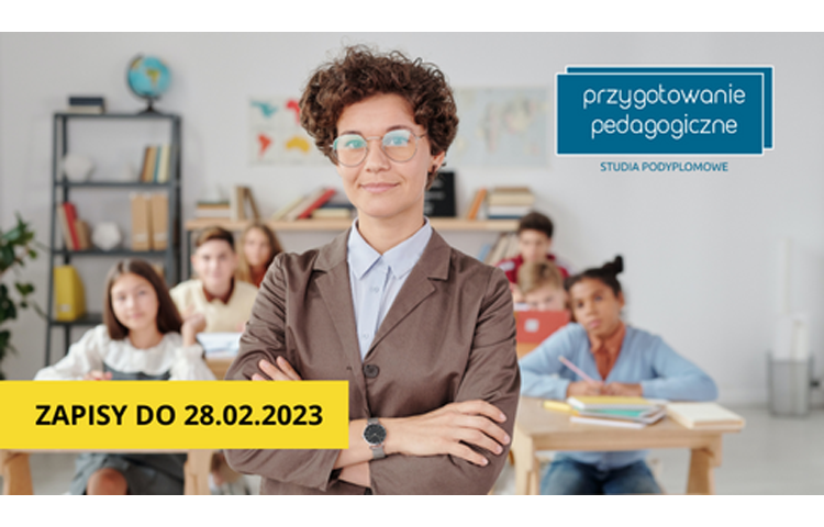 Kafelek promujący przygotowanie pedagogiczne na PP