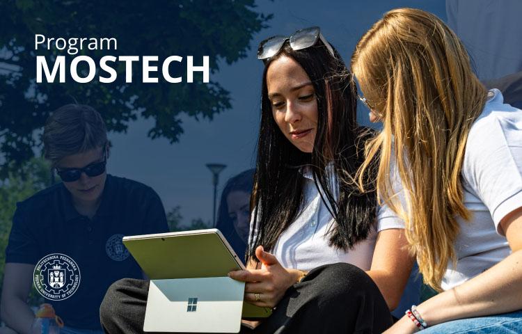 kafelek promujący program MOSTECH