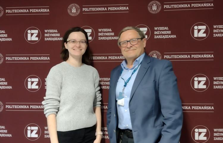 dr Anna Gierusz-Matkowska i prof. PP Marek Szczepański
