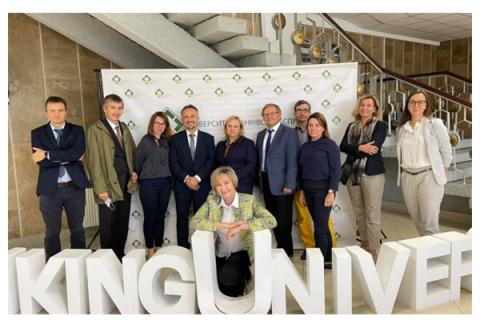 Zdjęcie delegacji WIZ we Lwowie