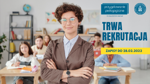 Przygotowanie pedagogiczne - rekrutacja na studia podyplomowe online