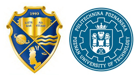 Loga Uniwersytetu im. Alfreda Nobla i Politechniki Poznańskiej