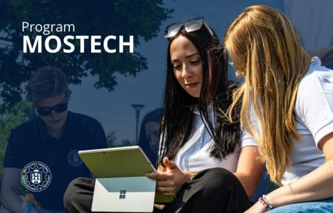 kafelek promujący program MOSTECH