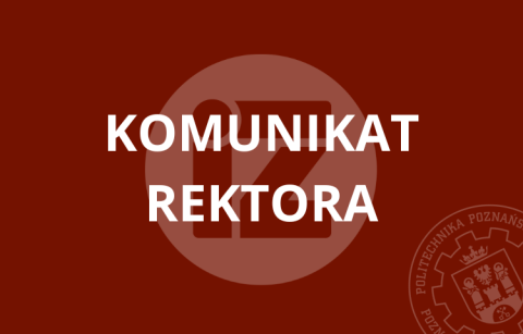 komunikat Rektora