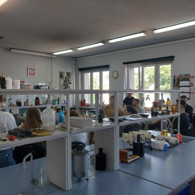 zajęcia w laboratorium