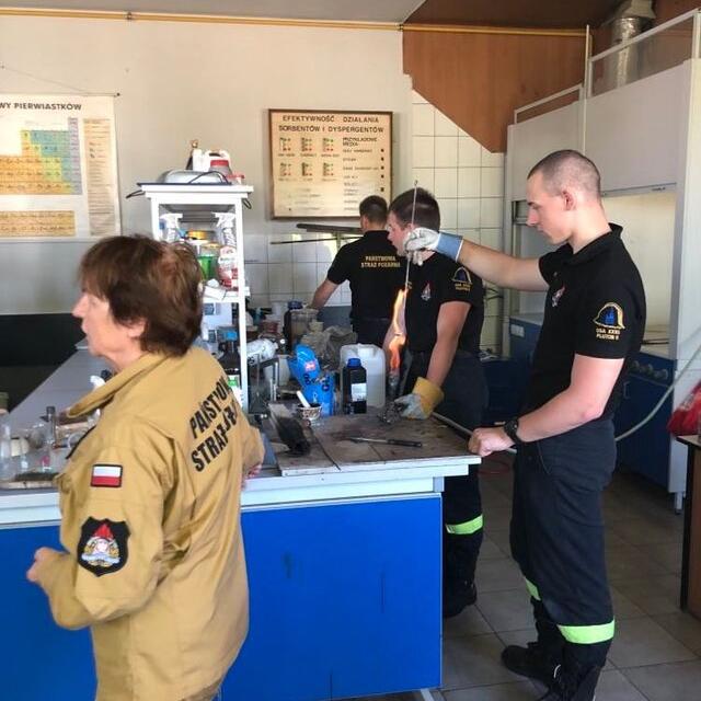 zajęcia w laboratorium