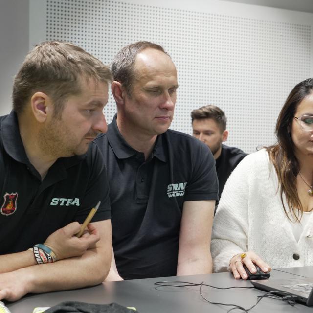 Zdjęcie ze szkolenia „Zarządzanie kryzysowe w społecznościach lokalnych: od budowania odporności i zaufania po modelowanie zagrożeń”