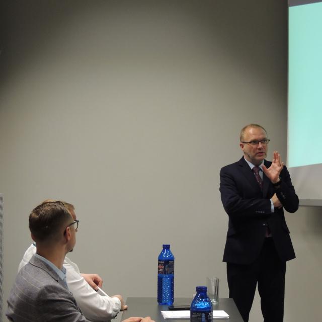 Zdjęcie z sesji tematycznej konferencji