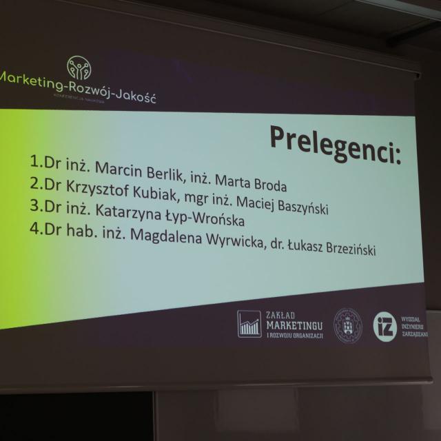 Zdjęcie z sesji tematycznej konferencji
