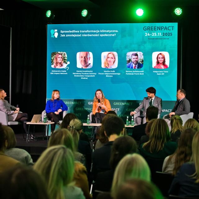 Zdjęcie wykonane podczas konferencji GREENPACT 2025