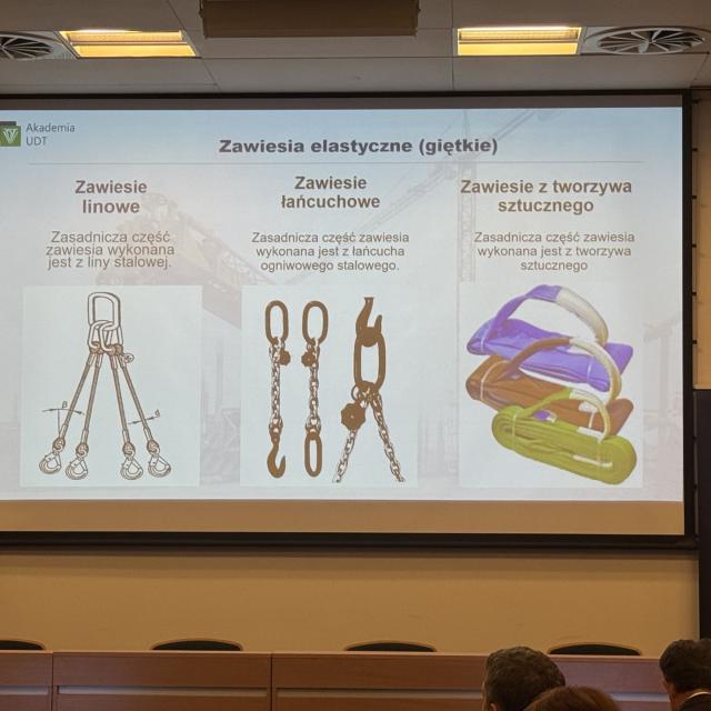 Zdjęcie slajdu podczas prezentacji na Targach ITM